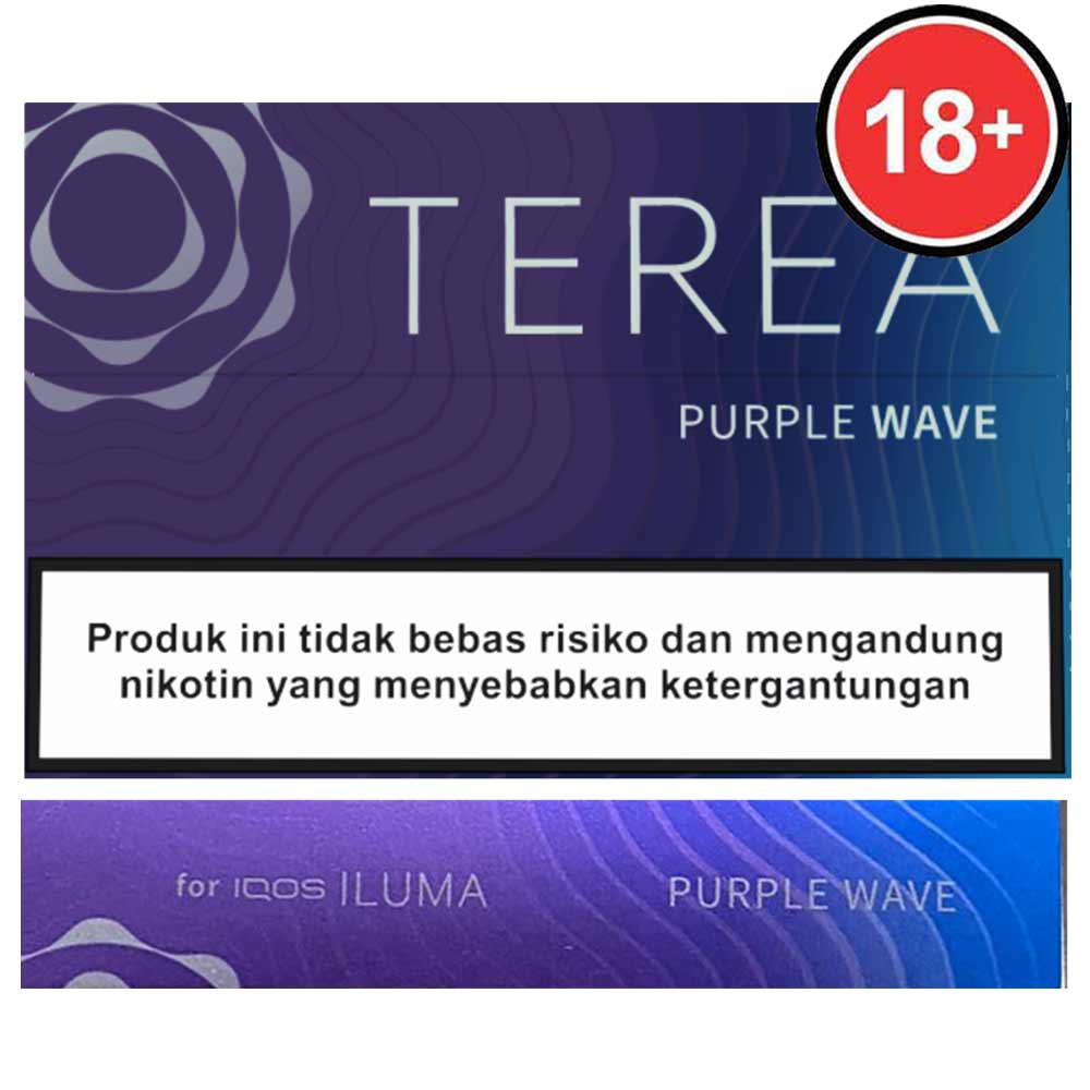 Terea Stick Tembakau Purple Wave 20X6.3G | KlikIndomaret